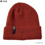 Fox čiapka Machinist beanie, tehlovo červená
