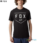 Oblečenie - Pánske, FOX tričko Shield ss Tech tee, čierna