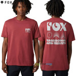 Oblečenie - Pánske, FOX tričko Rockwilder ss Premium tee, červená