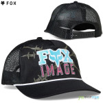 Oblečenie - Pánske, FOX šiltovka Barb Wire snapback hat, čierna