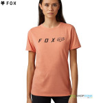 FOX dámske tričko Absolute ss Tech tee, lososová