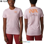 FOX dámske tričko Rockwilder ss tee, orgovánová