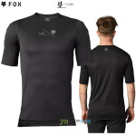 Cyklo oblečenie - Pánske, FOX cyklistický dres Flexair Pro ss jersey, čierna