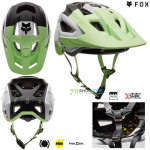 Cyklo oblečenie - Pánske, FOX cyklistická prilba Speedframe Pro Klif CE, zelenkavá