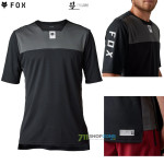 FOX cyklistický dres Defend ss jersey V23, čierna