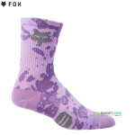 Cyklo oblečenie - Ponožky, FOX dámske cyklistické ponožky 6" Ranger sock, orgovánová