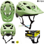 Cyklo oblečenie - Pánske, FOX cyklistická prilba Speedframe helmet CE, zelenkavá