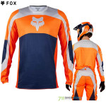 Moto oblečenie - Dresy, Fox 180 Nitro jersey fluo orange, neon oranžová