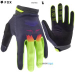 Moto oblečenie - Rukavice, Fox 180 Flora Glove, tmavo šedá