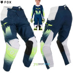 Moto oblečenie - Detské, Fox 180 Flora Yth detské nohavice, tmavo modrá