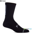 Cyklo oblečenie - Ponožky, Fox cyklistické ponožky 8" Defend sock, čierna