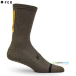 Cyklo oblečenie - Ponožky, Fox cyklistické ponožky 8" Defend sock, military