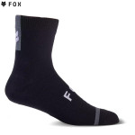 Cyklo oblečenie - Ponožky, Fox cyklistické ponožky Defend Water sock, čierna