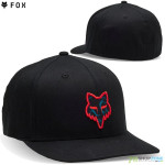 Fox šiltovka Withered flexfit hat, čierna