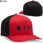 Fox šiltovka Absolute flexfit hat V24, červená