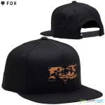 Fox šiltovka Cienega snapback hat, čierna