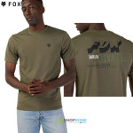 Oblečenie - Pánske, Fox tričko Leo ss Tech tee olive green, zelená