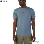 Fox tričko Base Over ss Tech tee, šedo modrá