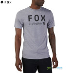 Fox tričko Non Stop ss Tech tee, šedý melír