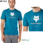 Oblečenie - Pánske, Fox tričko Optical ss Premium tee, maui modrá