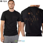 Oblečenie - Pánske, Fox tričko Diffuse ss Premium tee, čierna