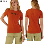 Oblečenie - Dámske, Fox W Absolute ss Tech tee burnt orange, oranžová