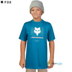 Oblečenie - Detské, Fox tričko Yth Optical ss tee, maui modrá