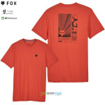 Oblečenie - Pánske, Fox Interfere Tech ss tee atomic orange, oranžová