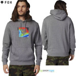 Fox mikina Scans fleece Po, heather graphite