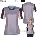 Cyklo oblečenie - Dámske, Fox W Defend ss jersey stone, kamenná