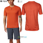 Cyklo oblečenie - Pánske, FOX Flexair Pro ss jersey, atomic orange
