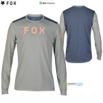 Fox Ranger Dr LS jersey Aviation, grey vintage