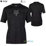Cyklo oblečenie - Pánske, Fox Ranger Tru Dri ss jersey black, čierna