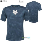 Cyklo oblečenie - Pánske, Fox Ranger Tru Dri ss jersey drk vintage blue, modrá