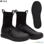 Cyklo oblečenie - Pánske, Fox cyklo topánky Union All Weather Flat, čierna