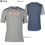 Cyklo oblečenie - Pánske, Fox Ranger Dr ss jersey Aviation, grey vintage