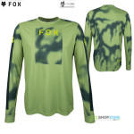 Cyklo oblečenie - Pánske, Fox Ranger LS jersey Taunt, pale green
