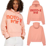 Oblečenie - Dámske, Fox W Moto-X Oversized fleece Po mikina, pale pink