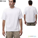 Fox Wordmark Oversized ss tee, biela