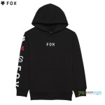 Oblečenie - Detské, Fox Yth Race Spec Fleece Po mikina, čierna