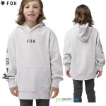 Oblečenie - Detské, Fox Yth Race Spec Fleece Po mikina, light grey