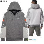 Fox RS Blocked sasquatch fleece zip, light grey