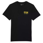 Fox tričko Speed & Service ss prem tee, čierna