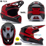 Moto oblečenie - Prilby, Fox V3 Divider helmet, čierna