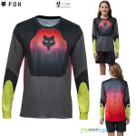Cyklo oblečenie - Detské, Fox Yth Ranger LS jersey Revise, black/pink