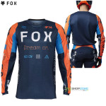 Moto oblečenie - Dresy, Fox 180 Race Spec jersey midnight, tmavo modrá