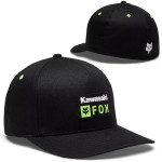 Oblečenie - Pánske, Fox šiltovka Kawasaki flexfit hat, čierna