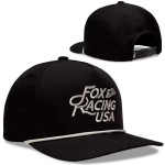 Oblečenie - Pánske, Fox šiltovka Flag Rope adjustable hat, čierna