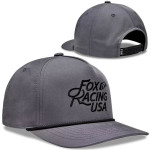 Fox šiltovka Flag Rope adjustable hat, steel grey