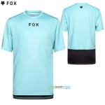 Cyklo oblečenie - Pánske, Fox Ranger Wordmark ss jersey vintage blue, modrá